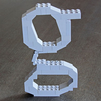 LEGO Lowercase G (Times) - Thumbnail 2