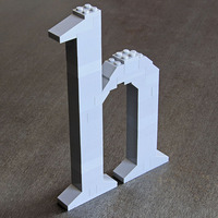 LEGO Lowercase H (Times) - Thumbnail 3