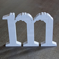 LEGO Lowercase M (Times) - Thumbnail 2