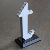 LEGO Lowercase T (Times) - Thumbnail 3