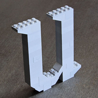 LEGO Lowercase U (Times) - Thumbnail 3