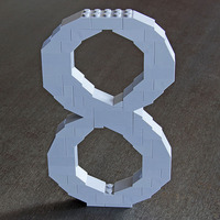 LEGO Number 8 (Times) - Thumbnail 2