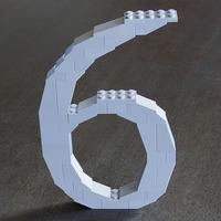 LEGO Number 6 (Times) - Thumbnail 2