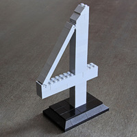 LEGO Number 4 (Times) - Thumbnail 3