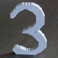 LEGO Number 3 (Times) - Thumbnail 2