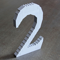 LEGO Number 2 (Times) - Thumbnail 3