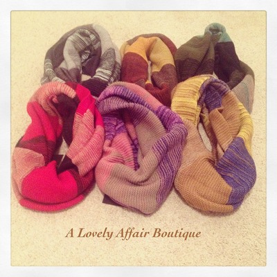 Infinity scarves