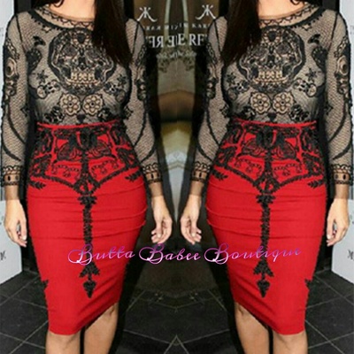 *Red Bottom* bodycon dress