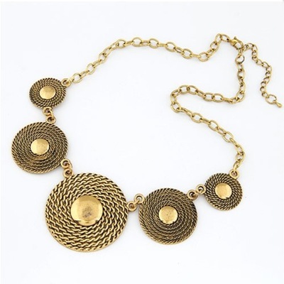 Cin cin necklace (gold-tone)