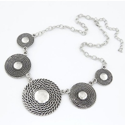 Cin cin necklace (silver)