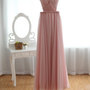 Custom Blush Pink Sexy Prom Dress Gown-2