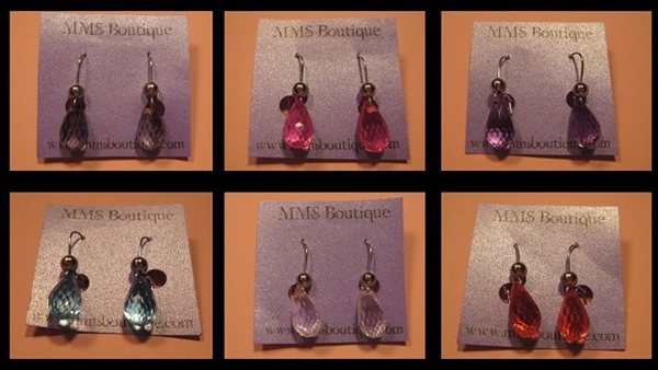 Acrylic Dangle Earrings