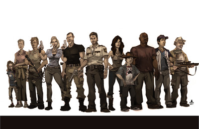 Those who walk with zombies PRINT