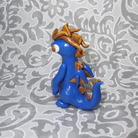 Blue and Gold Dragon - Thumbnail 2