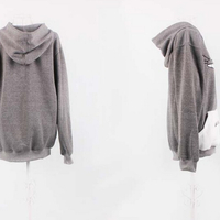 Cats hooded sweater coat - Thumbnail 1