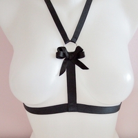 Black Cutiepie Harness - Thumbnail 1