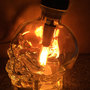 Upcycled Crystal Head Vodka Bottle Lamp-1