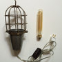 Upcycled Pewter Base Trouble Lamp-4