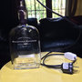 Upcycled Woodford Reserve Bourbon Whiskey Bottle Lamp-3