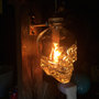 Upcycled Crystal Head Vodka Bottle Lamp-4