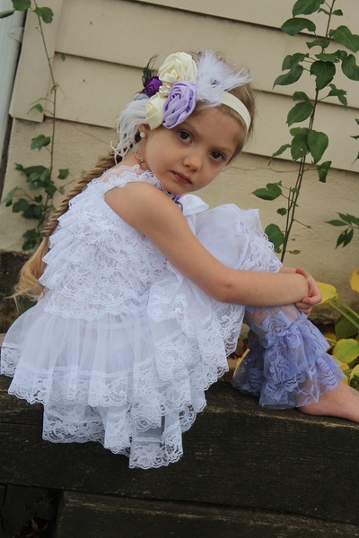 White baby party dresses Chiffon Lace Ruffled Petti baby dresses baby girls party wear dress