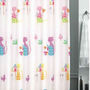 CARTOON CAT Color Design 180 x 180 cm POLYESTER Bathroom Use SHOWER CURTAIN SET - Thumbnail 4