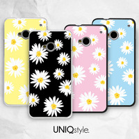 Daisy floral flower phone case for iPhone 7/6/6s iPhone 5s/5c, Samsung S8/S7/S6/Note5, Sony, LG Nexus 5, Nokia Lumia, HTC One M7 M8 M9, Moto X - i24 - Thumbnail 1