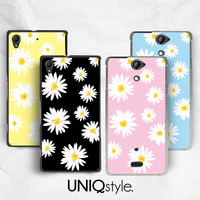 Daisy floral flower phone case for iPhone 7/6/6s iPhone 5s/5c, Samsung S8/S7/S6/Note5, Sony, LG Nexus 5, Nokia Lumia, HTC One M7 M8 M9, Moto X - i24 - Thumbnail 3