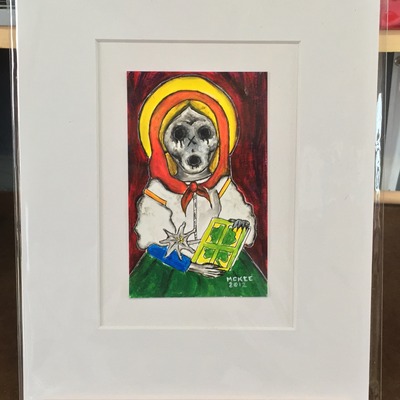 Marisol mckee art - "saint dymphna" 