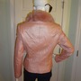 Vintage Peter Nygard Pink Leather Fox Fur Coat Size S-M-3