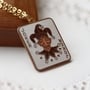 vintage playcard joker necklace.-1