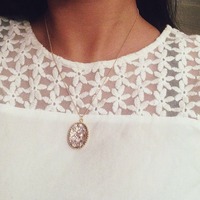 Amethyst Opal Pendant - Thumbnail 2