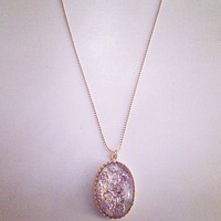 Amethyst Opal Pendant - Thumbnail 1