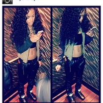 Leather Black " Sweatpant "Joggers