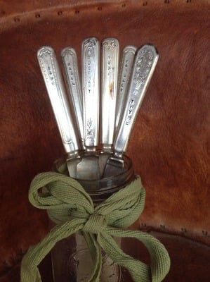 Hand Stamped Garden Markers