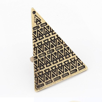 Bronze Vintage Pyramid Ring - Thumbnail 2