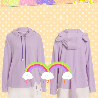 Kawaii cute cat ears hoodie