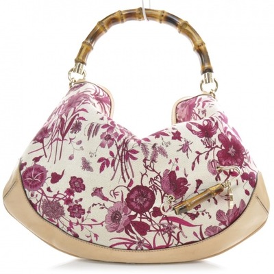 Gucci bamboo peggy handbag