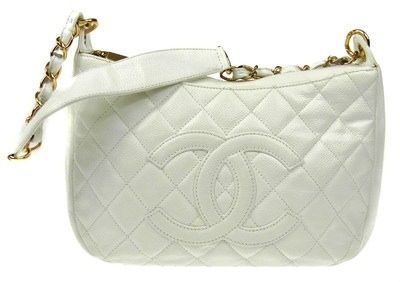 Chanel caviar moon handbag