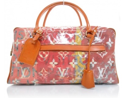 Louis vuitton richard prince defile pulp weekender pm rare