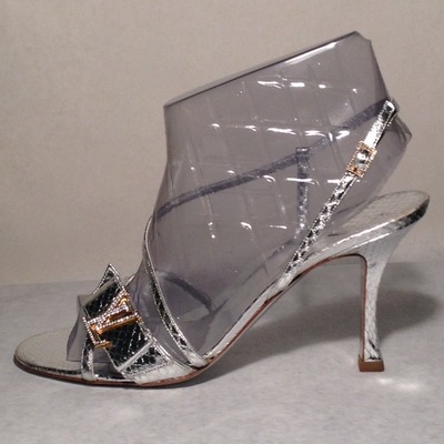Louis vuitton exotic rhinestone heels