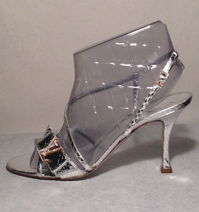 Louis vuitton exotic rhinestone heels