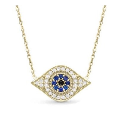 Evil eye necklace