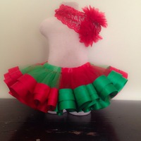 Christmas ribbon tutu - Thumbnail 1