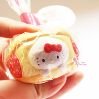 *Rare* Hello Kitty Creampuff Licensed Squishy - Thumbnail 2