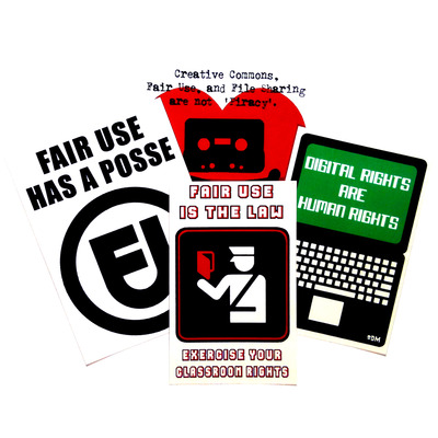 Digital freedom - a designer sticker pack