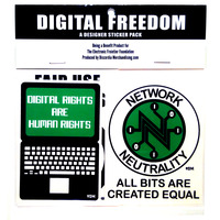 Digital Freedom - A Designer Sticker Pack - Thumbnail 1