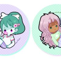 Guts and Edge pin badges - Thumbnail 2