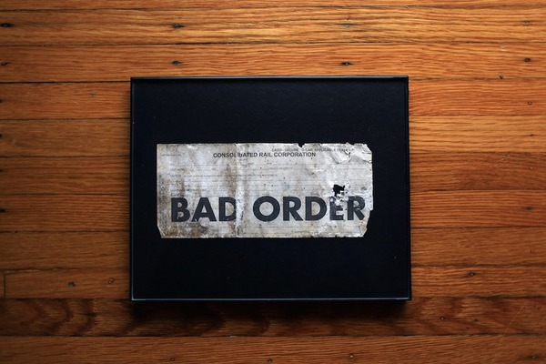 Conrail "BAD ORDER" Tag