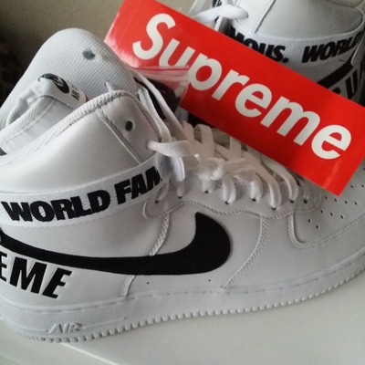 Nike x supreme af1-white